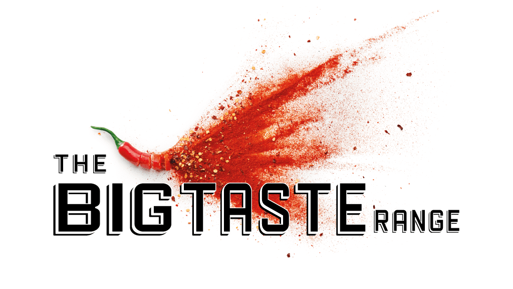 Innovation Range - The Big Taste Range Logo